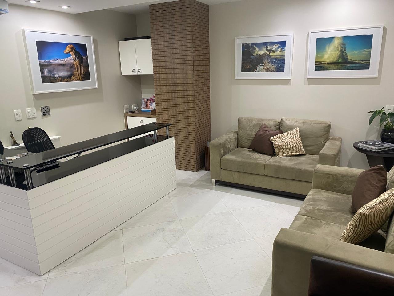 Recepção da Clínica