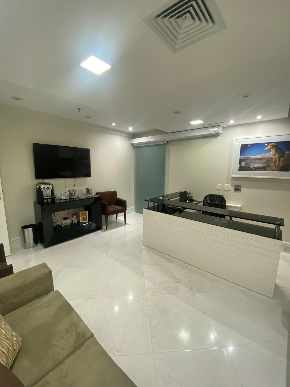 Recepção da Clínica